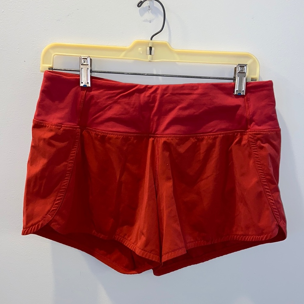 Lululemon speed up lined shorts